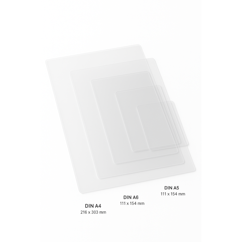 Zestaw folii do laminowania Olympia A4 A5 A6 business cards