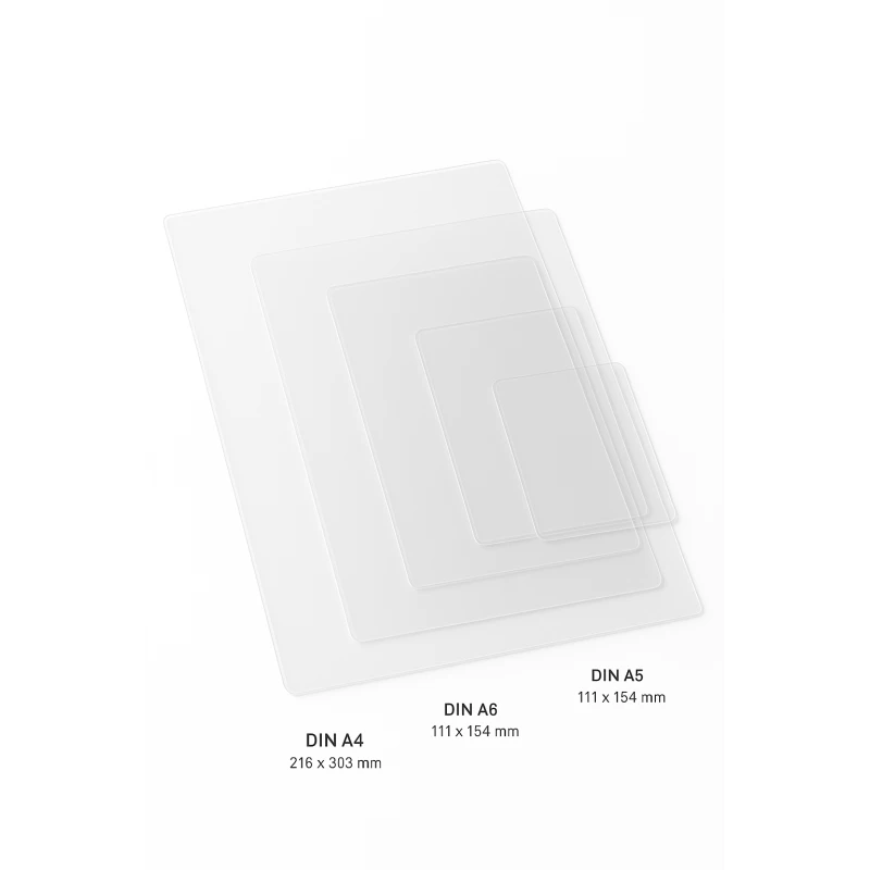 Zestaw folii do laminowania Olympia A4 A5 A6 business cards