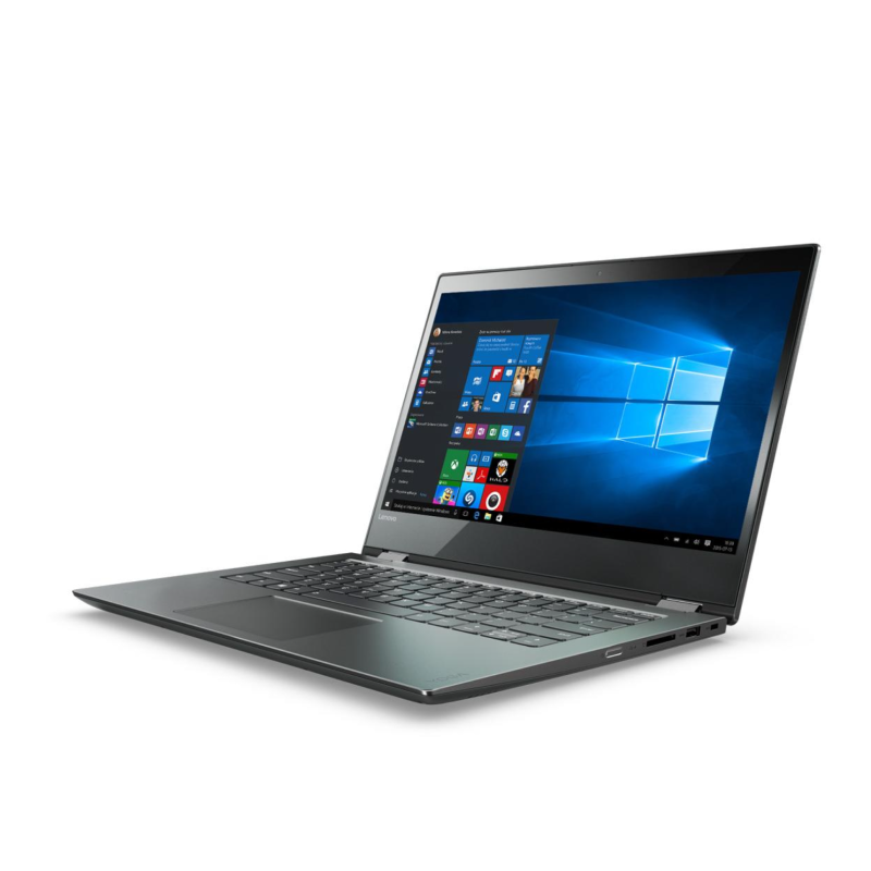 Laptop Lenovo YOGA YOGA 520-14IKB / 80X800WMMH / Intel i3 / 8GB / SSD 256GB / Intel HD / FullHD / Win 10 / Szary