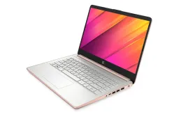Laptop edukacyjny HP 14-dq0762dx / 9R8G4UA / Intel N4120 / 16GB / 128GB eMMC / HD / Win 11 / Różowy