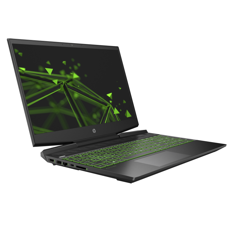 Laptop HP Pavilion Gaming 15-dk2083nt / 68N58EA / Intel Core i7 / 8GB / 512GB SSD / Nvidia GTX1650 / FullHD / FreeDos / Czarny