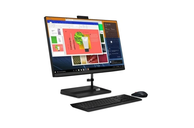 Lenovo IdeaCentre AIO 3 24ALC6 / F0G1012CGE-G / AMD Ryzen 5 / 16GB / SSD 512GB / AMD Radeon / FullHD / Win 11 / Czarny
