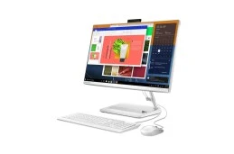 Lenovo IdeaCentre AIO 3 24ALC6 / F0G1011WUK-02 / AMD Ryzen 5 / 16GB / SSD 512GB / AMD Radeon / FullHD / Win 11 / Biały