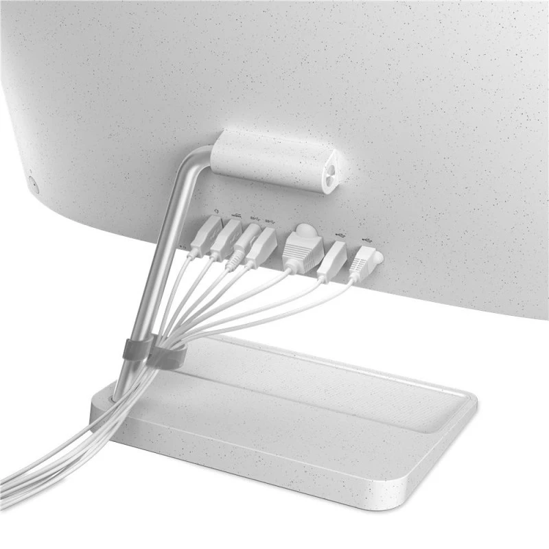 Lenovo IdeaCentre AIO 3 24ALC6 / F0G1011WUK-02 / AMD Ryzen 5 / 16GB / SSD 512GB / AMD Radeon / FullHD / Win 11 / Biały