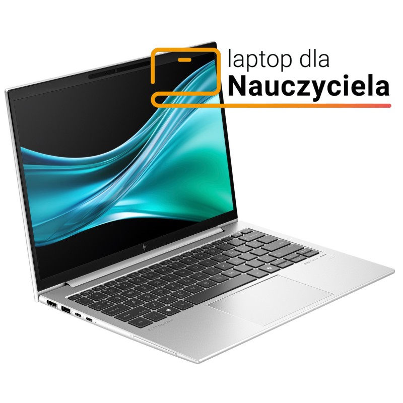 Biznesowy Laptop HP EliteBook 830 G11 / A91XWEC / Ultra 5 135U / 32GB / SSD 2TB / Grafika Intel /  WUXGA / Win 11 Pro / Srebrny