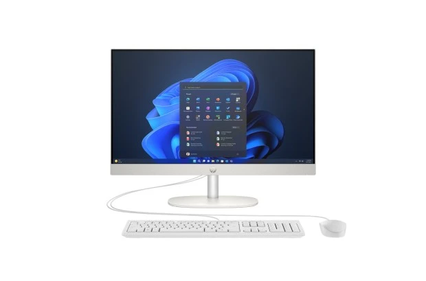 Komputer All in One HP ProOne 240 G10 / 936H7EA / Intel i5-13 / 16GB / SSD 512GB / Intel Xe / FullHD / Win 11 Pro / Biały