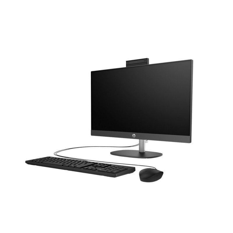Komputer All in One HP ProOne 245 G10 / 9H6V2ET / Ryzen 7 / 16GB / SSD 1TB / AMD Radeon / FullHD / Win 11 Pro / Czarny