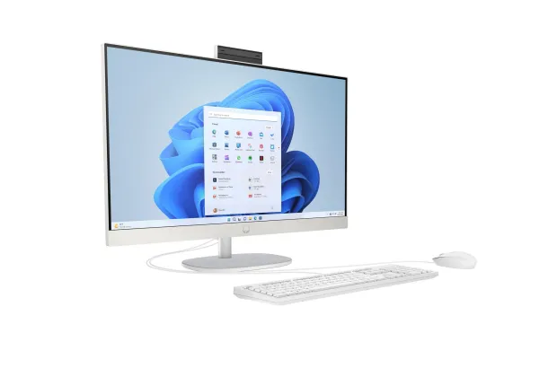 All in One HP 27-cr0001ns / 8H837EA / AMD Ryzen 3 / 8GB / SSD 1TB / AMD Radeon / FullHD / Win 11 Pro / Biały