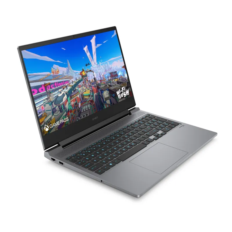 Laptop gamingowy Omen HP 16-AE0073 / 9R8T5UA / Intel i7-14 / 64GB / SSD 2TB / RTX 4060 / FHD / 144Hz / Win11 Pro / Srebrny