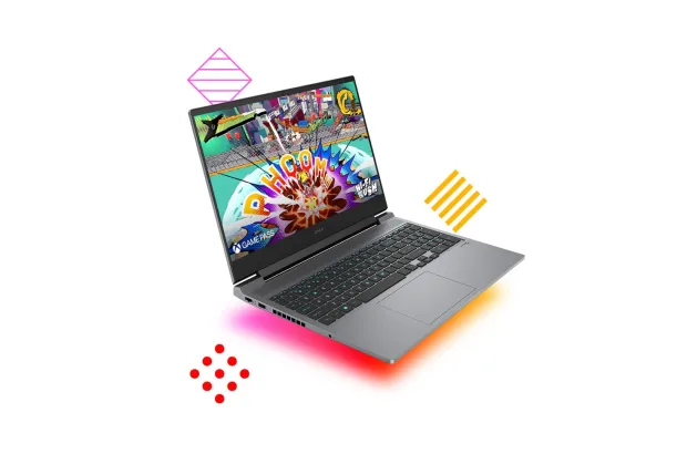 Laptop gamingowy Omen HP 16-AE0073 / 9R8T5UA / Intel i7-14 / 64GB / SSD 2TB / RTX 4060 / FHD / 144Hz / Win11 Pro / Srebrny
