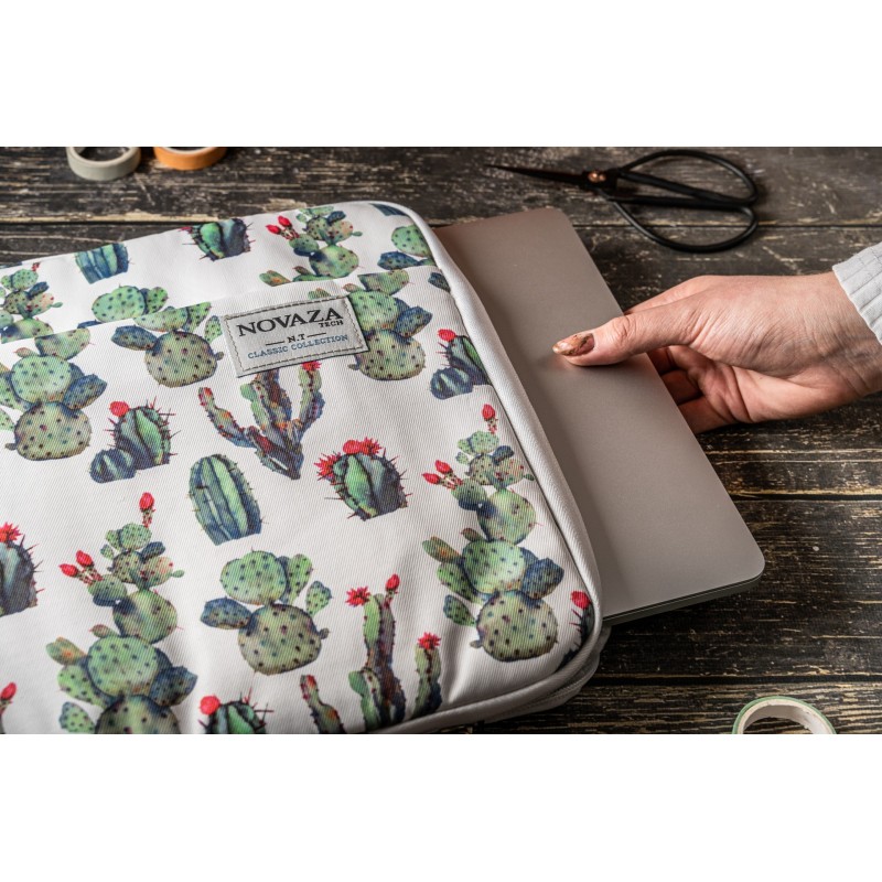 Piękna torba ETUI POKROWIEC kaktus na Laptop 15.6