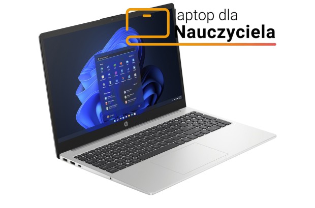 Laptop HP 250 G10 / AL0E6AT / Intel Core i3-13 / 16GB / SSD 512GB / Intel Xe / FullHD / Win 11 / Szary
