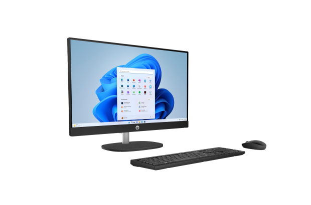 Komputer All in One HP 24-cr0034nl / 975B2EA / Intel N200 / 8GB / SSD 256GB / Intel UHD / FullHD / Win 11 / Biały