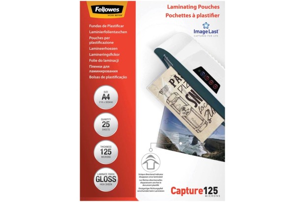 Folie laminacyjne Fellowes ImageLast A4  125µm 25szt