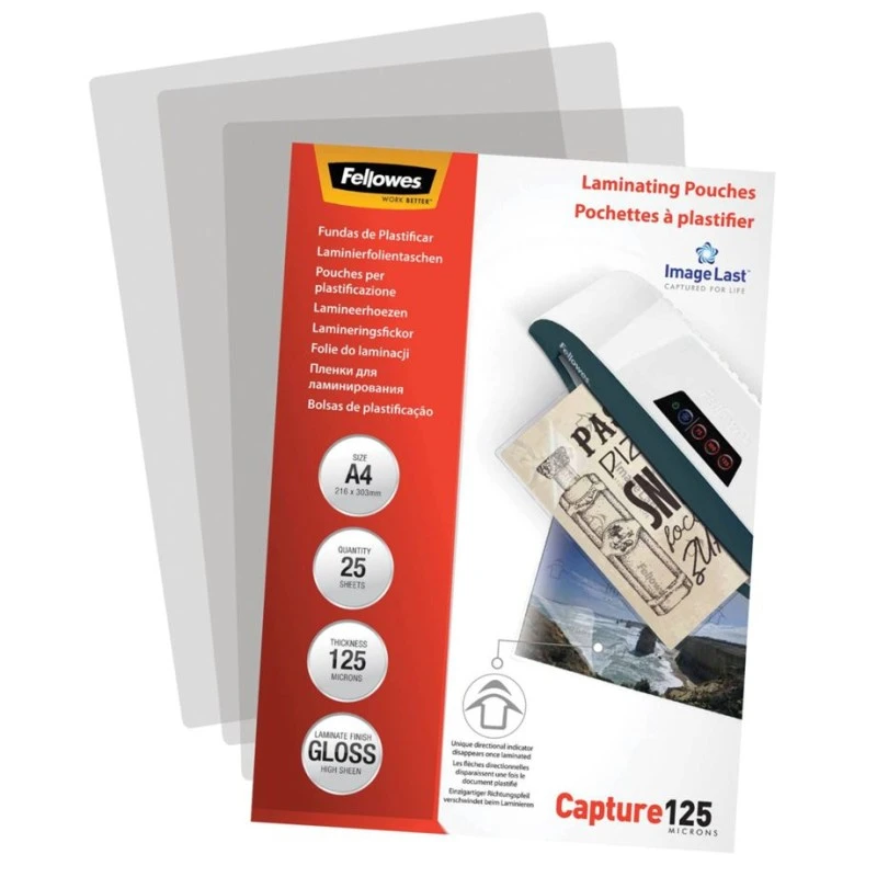 Folie laminacyjne Fellowes ImageLast A4  125µm 25szt