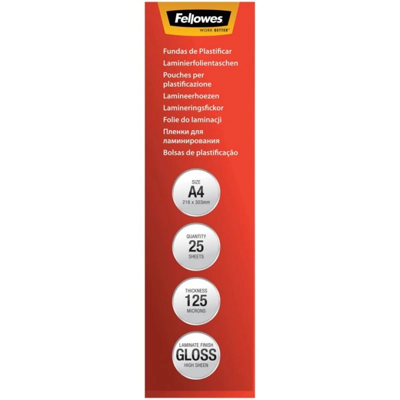 Folie laminacyjne Fellowes ImageLast A4  125µm 25szt
