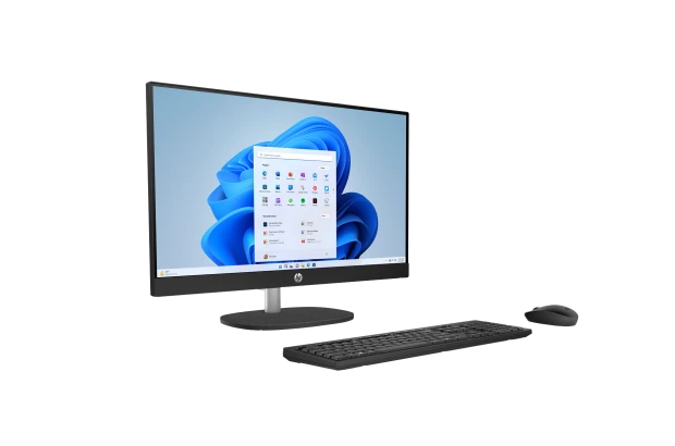 Komputer All in One 24-cr0041ne / B12C5EA / Intel i7-13 / 8GB / SSD 512GB / Intel Xe / FullHD / Freedos