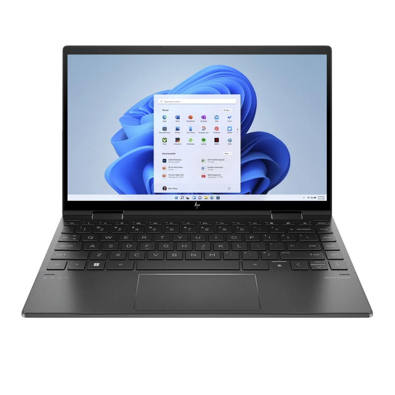 Laptop HP ENVY x360 13-ay0008na / 2S897EA / AMD Ryzen 5 / 8GB / SSD 256GB / AMD Radeon / FullHD / Dotyk / Win 11 / Czarny