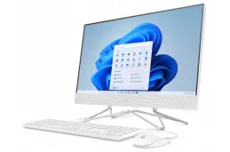 Komputer AIO HP 24-df1005np / 84G76EA / Intel i5-11 / 16GB / SSD 1TB / Intel Xe / FullHD / Win 11 Pro / Biały