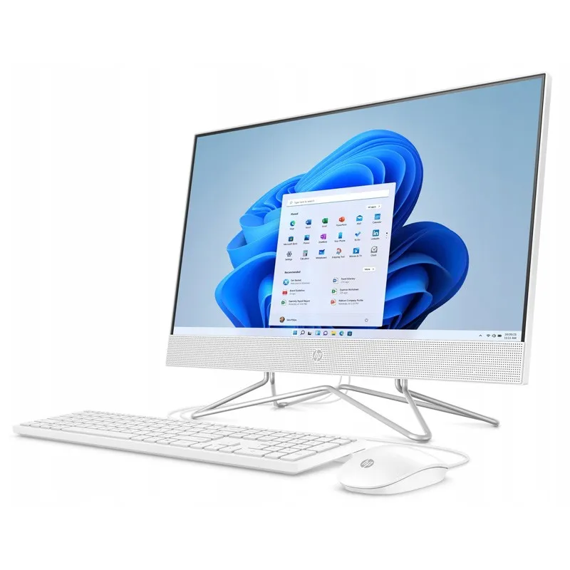 Komputer AIO HP 24-df1005np / 84G76EA / Intel i5-11 / 16GB / SSD 1TB / Intel Xe / FullHD / Win 11 Pro / Biały