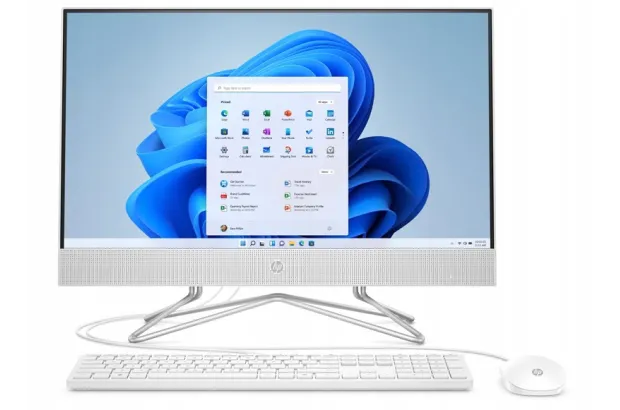 Komputer AIO HP 24-df1005np / 84G76EA / Intel i5-11 / 16GB / SSD 1TB / Intel Xe / FullHD / Win 11 Pro / Biały