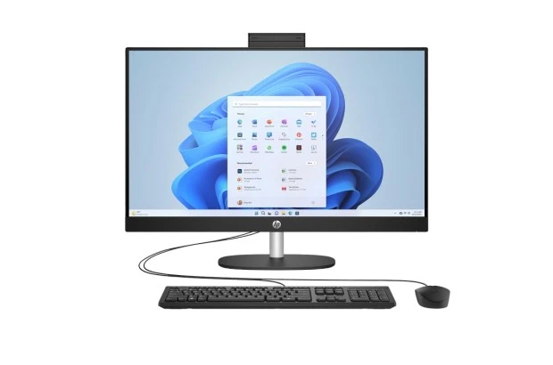 Komputer All in One HP 27-cr1001nv / A1LL4EA / Intel Ultra 7 / 16GB / SSD 1TB / Intel Xe / Dotyk / FullHD / Win 11 / Czarny