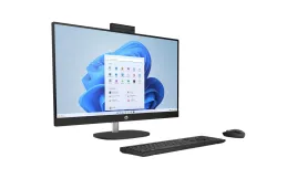 Komputer All in One HP 27-cr1001nv / A1LL4EA / Intel Ultra 7 / 16GB / SSD 1TB / Intel Xe / Dotyk / FullHD / Win 11 Pro / Czarny