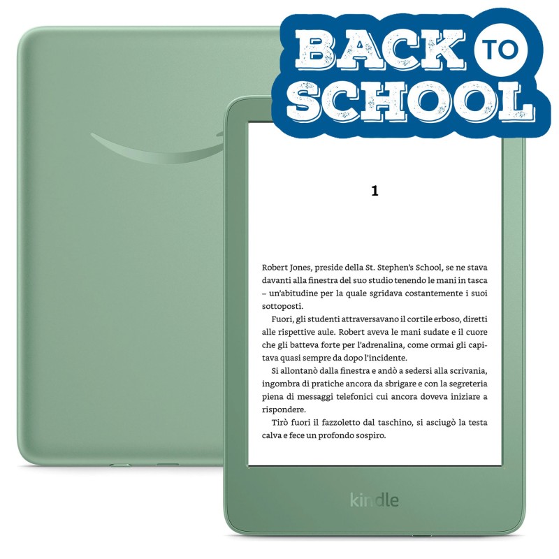 Rewelacyjny Czytnik Amazon Kindle 11 (2024) 16GB 6" Zielony  (5078220EG701213)