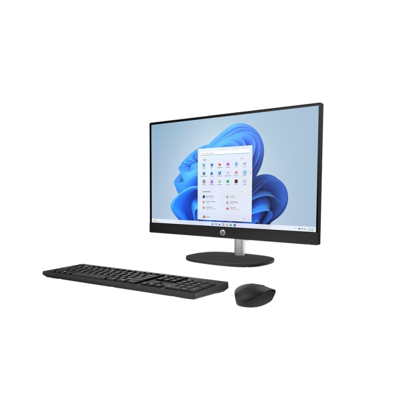 Komputer All in One HP 24-cr1005nx / B5NQ2EA / Intel Ultra 5 / 16GB / SSD 512GB / Intel Graphics / FullHD / Win 11 / Czarny