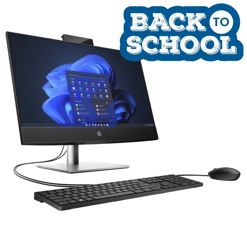 Komputer AiO HP ProOne 440 G9 / 998A6ET / Intel i5-12 / 16GB / SSD 512GB / Intel UHD / FullHD / Win 11 Pro / Czarny