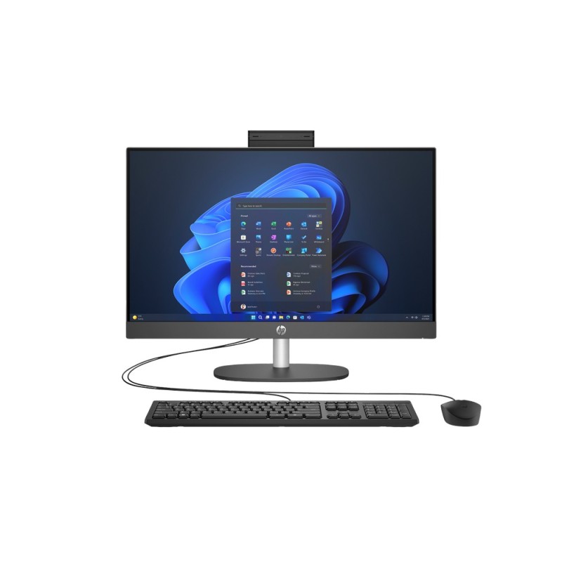 Komputer All in One HP ProOne 240 G10 / 936T0EA / Intel i5-13 / 16GB / SSD 512GB / Intel Xe / FullHD / Win 11 Pro / Czarny