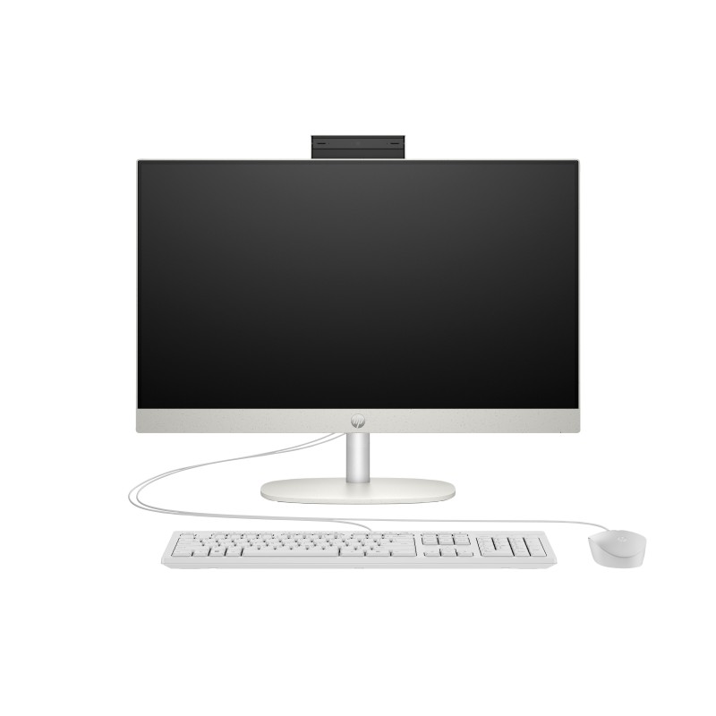 Komputer All in One HP ProOne 240 G10 / B6ZB4ET / Intel Ultra 5 / 16GB / SSD 512GB / Intel Xe / FullHD / Win 11 Pro / Biały