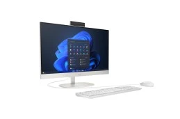 Komputer All in One HP ProOne 240 G10 / B6ZB4ET / Intel Ultra 5 / 16GB / SSD 512GB / Intel Xe / FullHD / Win 11 Pro / Biały