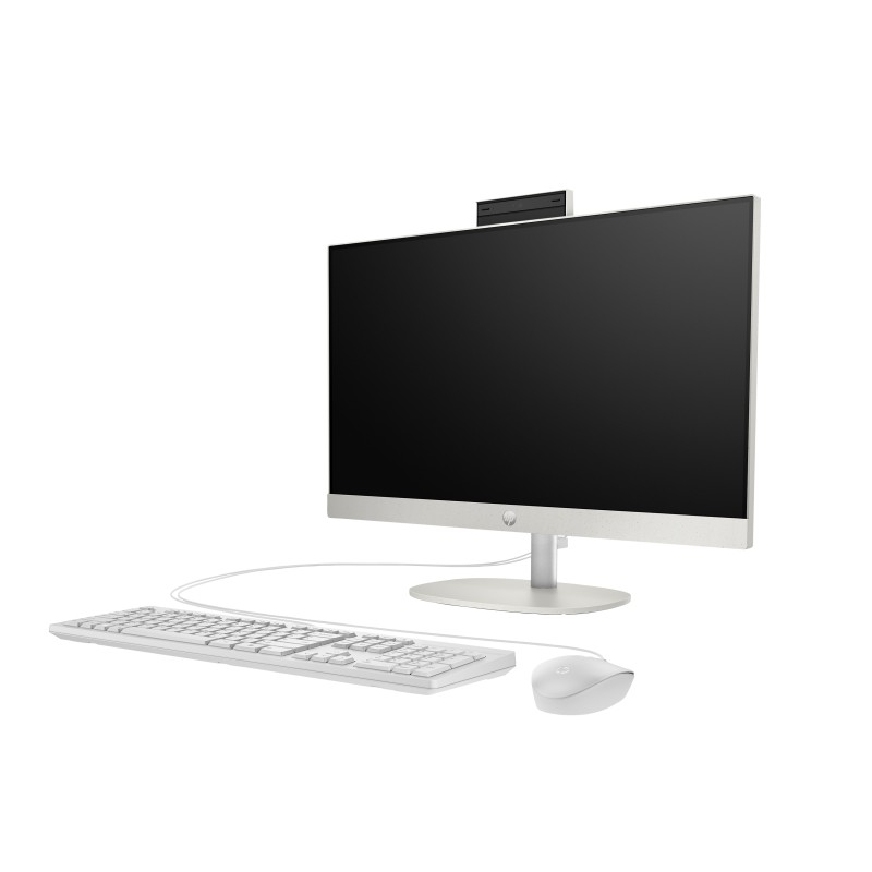Komputer All in One HP ProOne 240 G10 / B6ZB4ET / Intel Ultra 5 / 16GB / SSD 512GB / Intel Xe / FullHD / Win 11 Pro / Biały