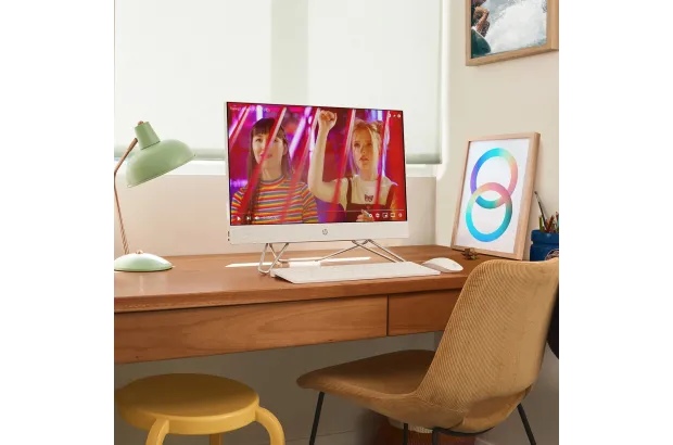 Komputer All in One HP 24-cb1103ng / 6K9S7EA / Intel i3-12 / 8GB / SSD 256GB / Intel UHD / FullHD / FreeDOS / Biały