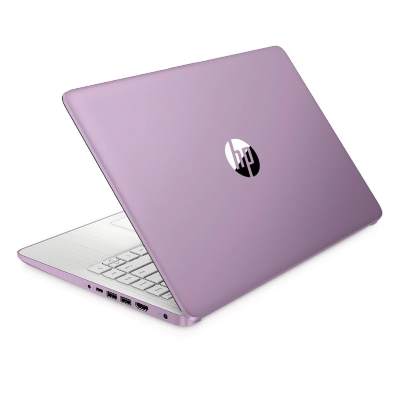 Dotykowy laptop HP 14-dq0804ds / A9ET6UA / Intel N4120 / 4GB / 64GB eMMC / HD / Dotyk / Win 11 / Fioletowy
