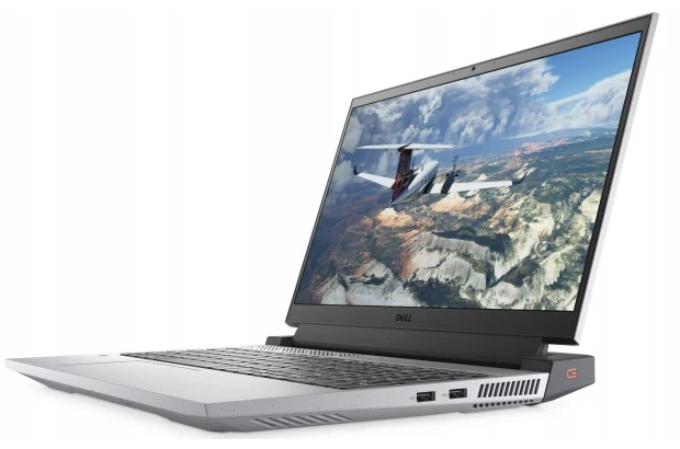 Laptop gamingowy Dell G15 / G15RE-A975GR / AMD Ryzen 7 / 32GB / SSD 2TB / Nvidia RTX 3050Ti / FullHD / Win 11 / Szary