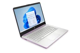 Dotykowy laptop HP 14-dq0804ds / A9ET6UA / Intel N4120 / 16GB / 64GB eMMC / HD / Dotyk / Win 11 / Fioletowy