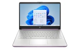 Dotykowy laptop HP 14-dq0804ds / A9ET6UA / Intel N4120 / 16GB / 64GB eMMC + 64GB SD / HD / Dotyk / Win 11 / Fioletowy
