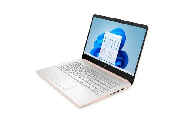 Laptop HP Stream 14-dq6015dx / B7FS4UA / Intel N150 / 4GB / UFS 128GB / Intel UHD / HD / Win 11 / Różowy