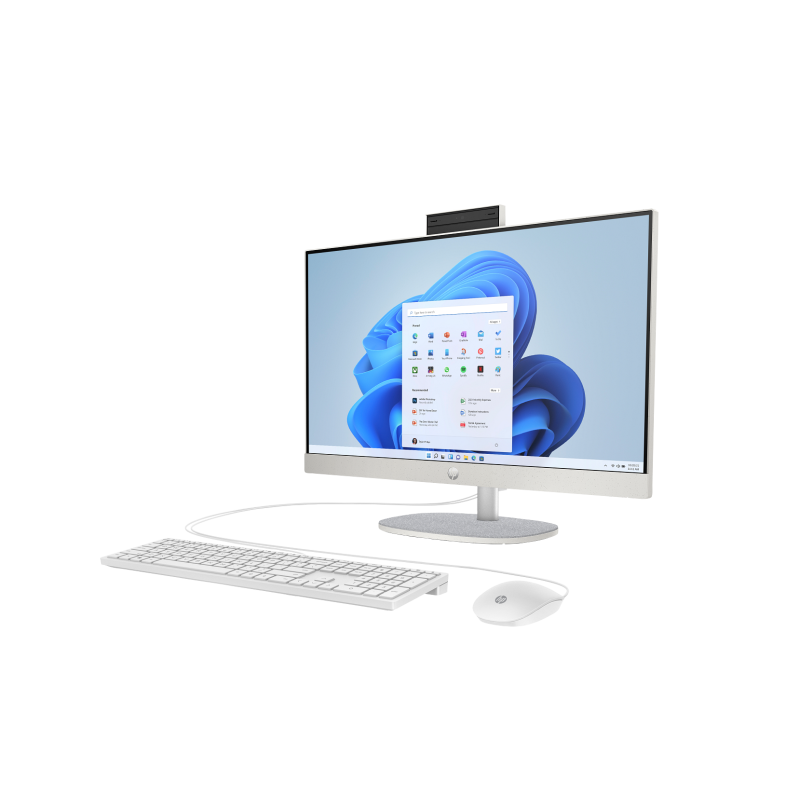 Komputer All in One HP 24-cr0034nl / 975B2EA / Intel N200 / 16GB / SSD 1TB / Intel UHD / FullHD / Win 11 Pro