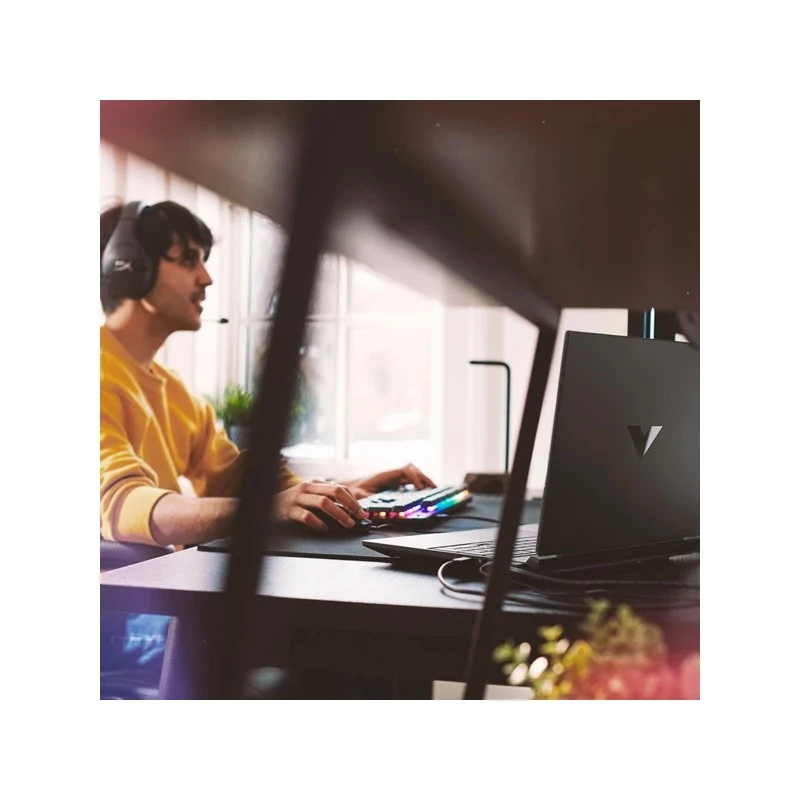 Laptop Gamingowy HP Victus 15-fa2013dx  / B95WHUA / Intel i5 / 8GB / SSD 512GB / Nvidia RTX3050 / FullHD / Win 11 / Czarny