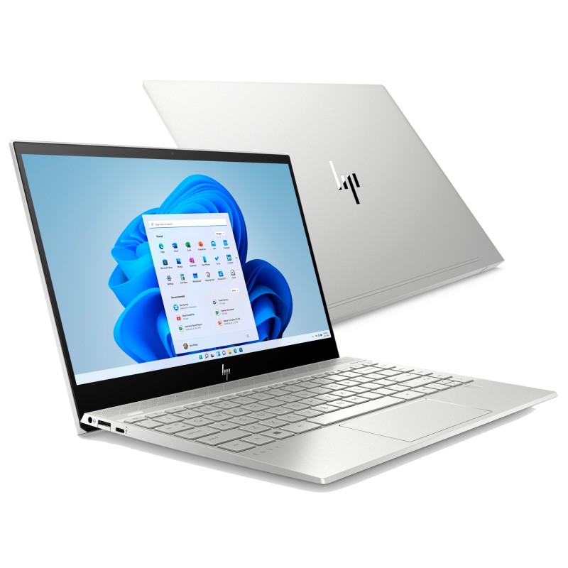 Laptop HP Envy 13T-AQ100 / 9ZC38U8 / Intel Core i7 / 8GB / SSD 256GB / Intel UHD / FullHD / Win 11 / Srebrny