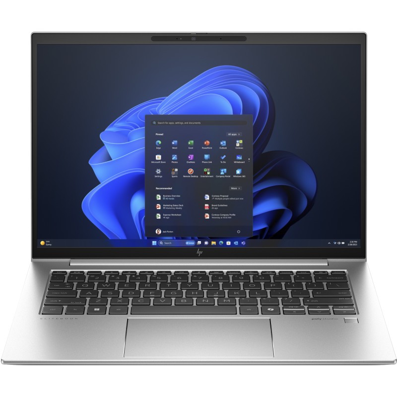 Laptop HP EliteBook 840 9G0E6ET 14 " Intel Core Ultra 5 16 GB / 512 GB srebrny