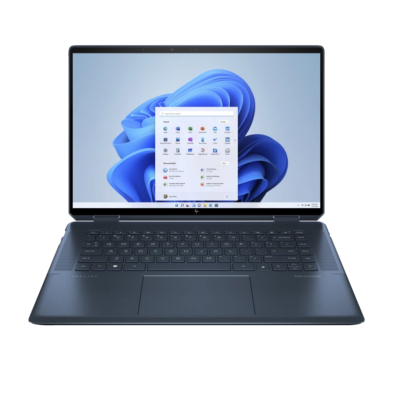 Laptop HP Spectre x360 2w1 16-f0052na / 53M08EA / Intel i7 / 16GB / SSD 512GB / Nvidia RTX 3050 / 4K OLED / Win 11 / Niebieski