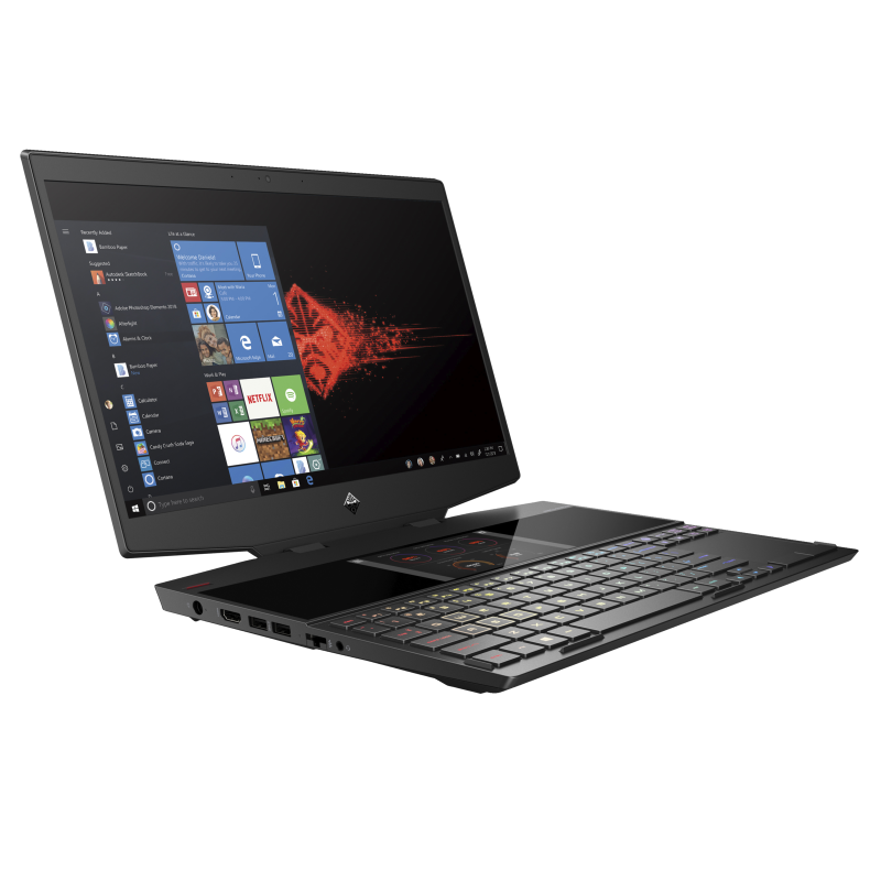 Laptop HP OMEN X 15-dg0001na / 6PY73EA / Intel Core i7 / 32GB / SSD 512GB / Nvidia RTX 2070 / FullHD / Win 11 / Czarny