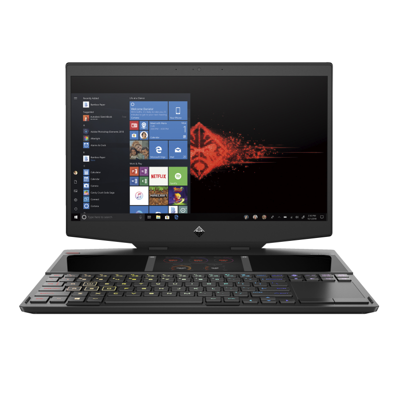 Laptop HP OMEN X 15-dg0001na / 6PY73EA / Intel Core i7 / 32GB / SSD 512GB / Nvidia RTX 2070 / FullHD / Win 11 / Czarny