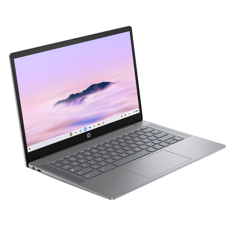Laptop dla ucznia HP Chromebook  14a-nf0018ca / A4TJ4UA / Intel N100 / 4GB / 128GB USF / Intel HD / HD / Chrome OS / Srebrny