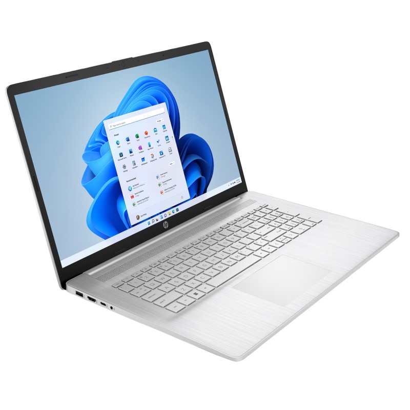Laptop HP 17-cn0111ds / A9FF4UA / Intel N4120 / 4GB / SSD 128GB / Intel UHD / HD+ / Win 11 / Srebrny