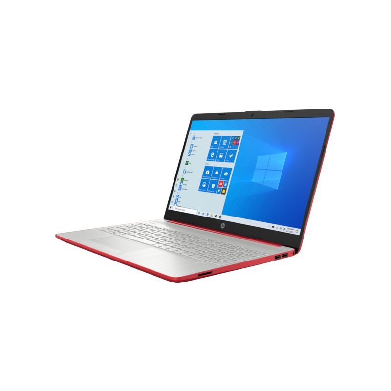 Laptop HP 15-DW0083wm / 1A493YA / Intel N5000 / 8GB / 128GB SSD / Intel UHD / HD / Win 11 / Czerwony